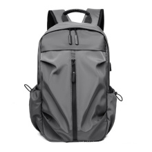 Business Nylon USB Charging  Backpack Students Bag Laptop Travel Backpack College School Computer Bag For Men